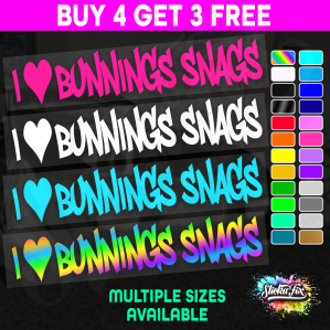 I Love Bunnings Snags - Image 1