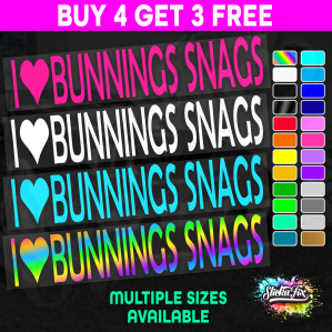 I Love Bunnings Snags