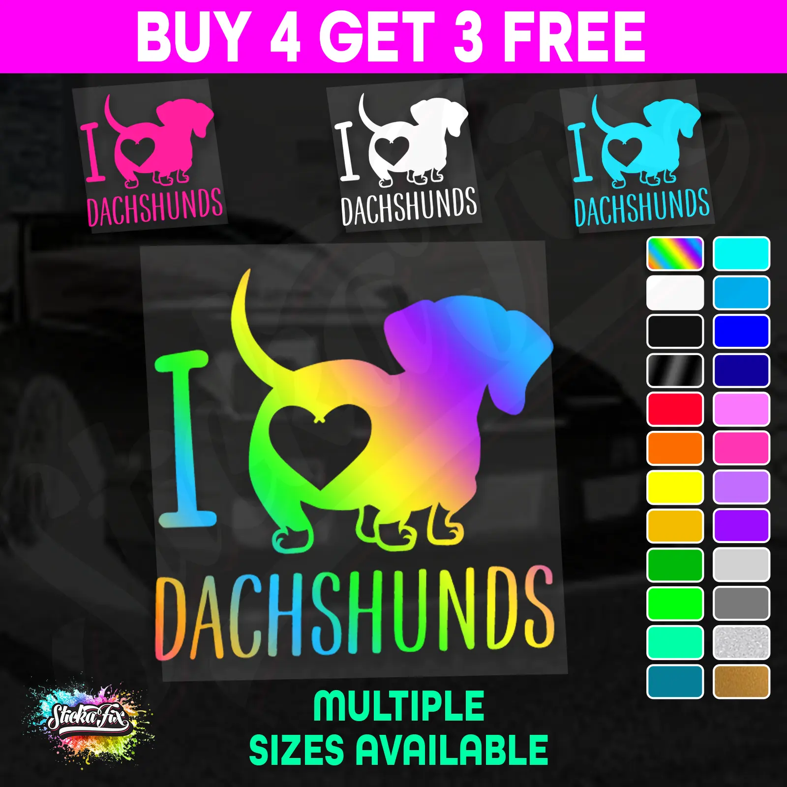 I Love Dachshunds