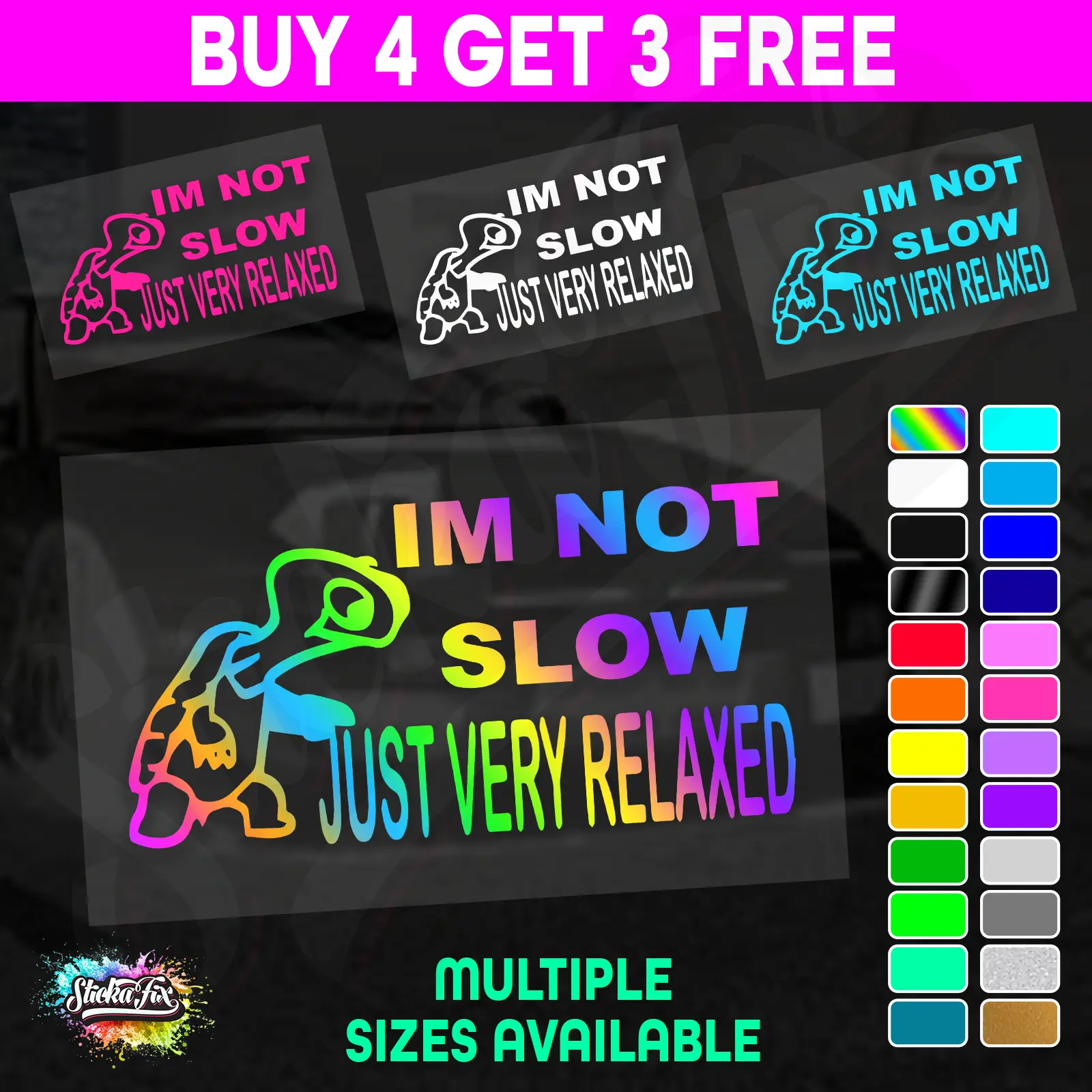 Im Not Slow Just Very Relaxed