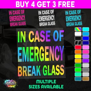 Incase Of Emergency Break Glass