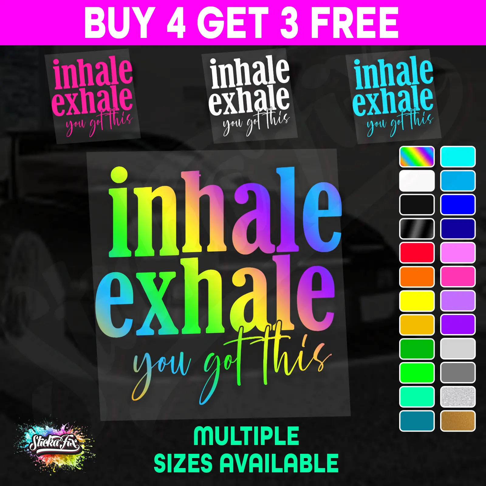 Inhale Exhale You Got This