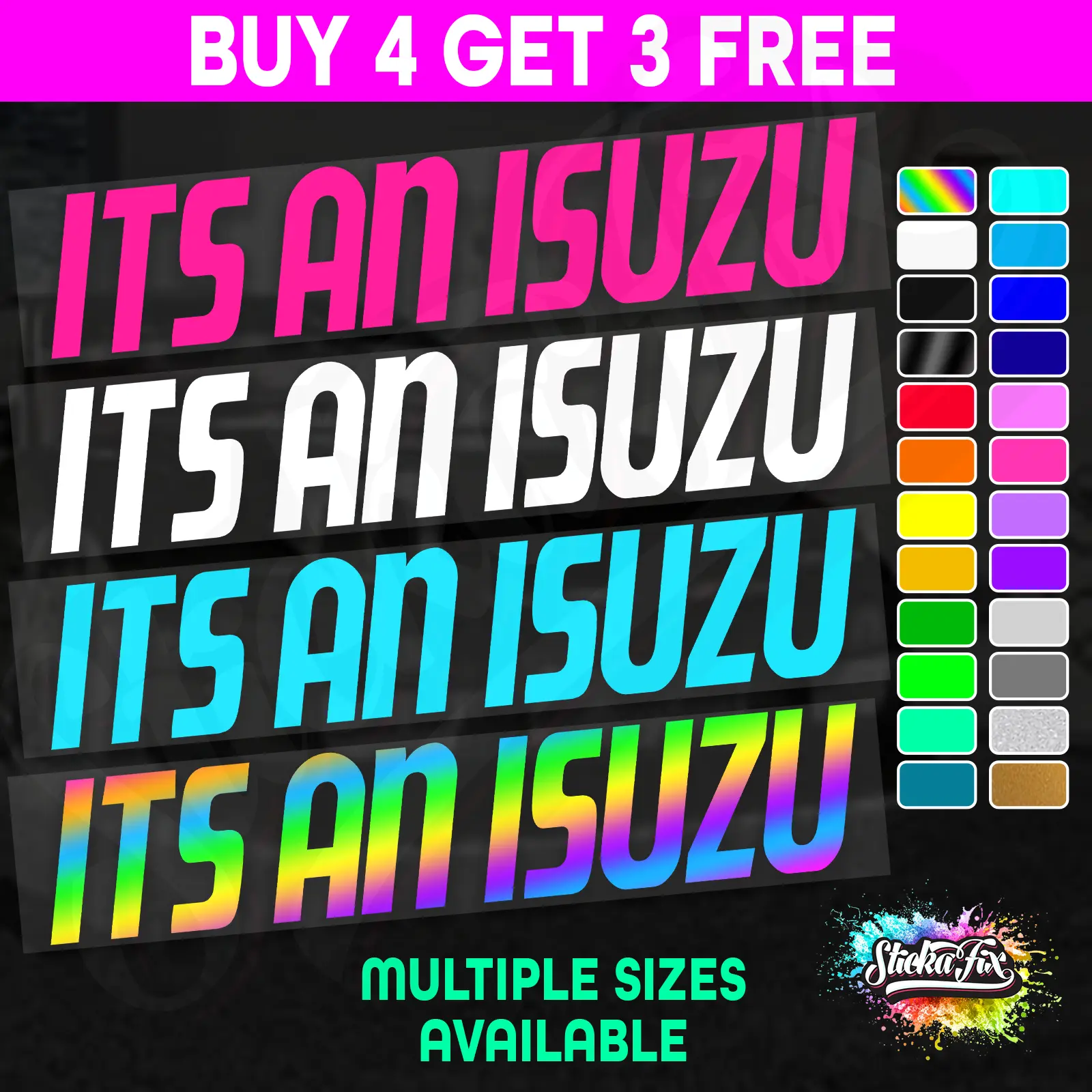 Its An Isuzu
