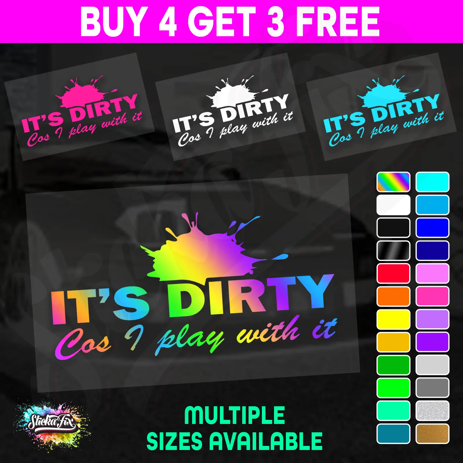 Its Dirty Cos I Play With It