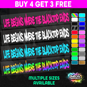 Life Begins Where The Blacktop Ends
