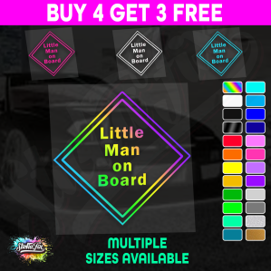 Little Man On Board Triangle