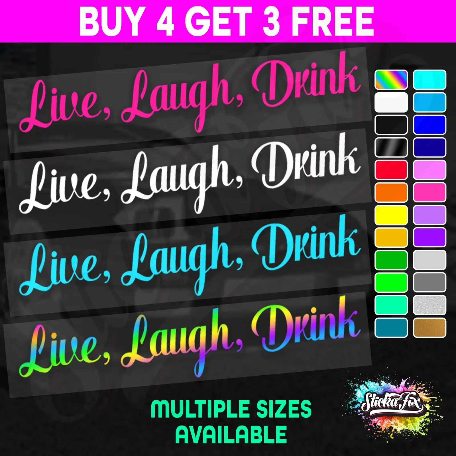 Live Laugh Drink