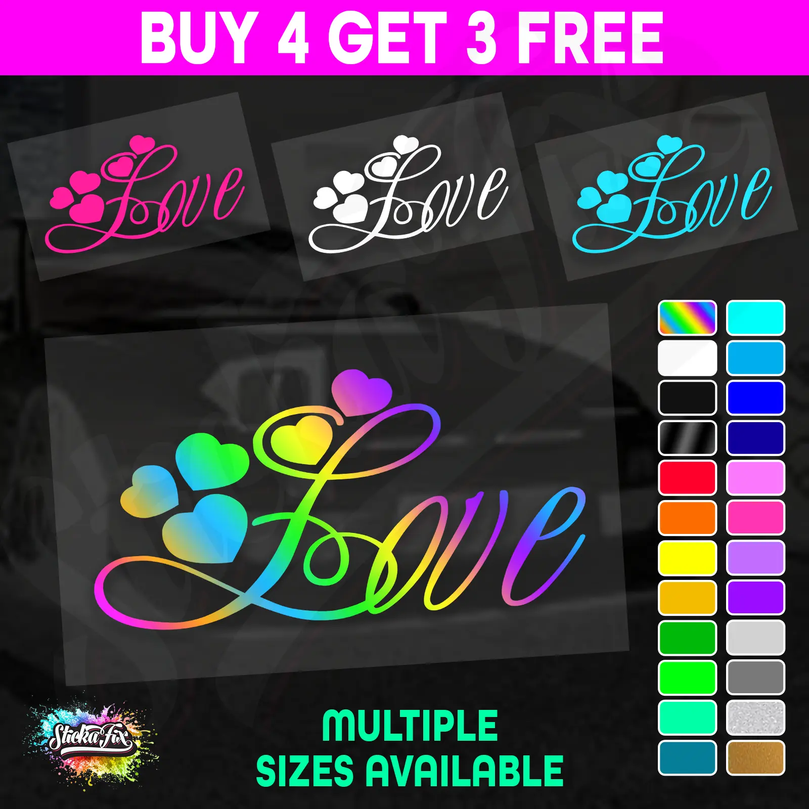 Love with Hearts