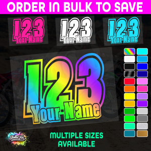 CUSTOM MX Race Number