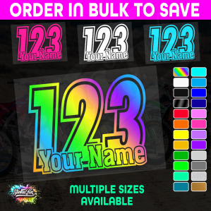 CUSTOM MX Race Number