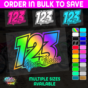 CUSTOM MX Race Number