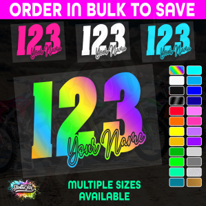 CUSTOM MX Race Number
