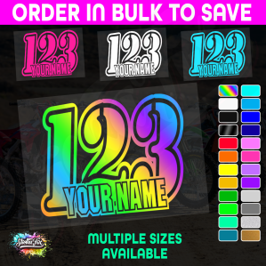 CUSTOM MX Race Number