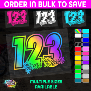 CUSTOM MX Race Number