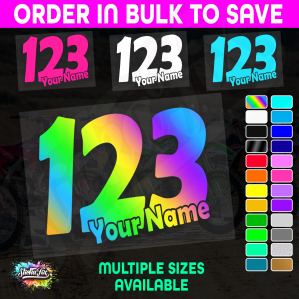 CUSTOM MX Race Number