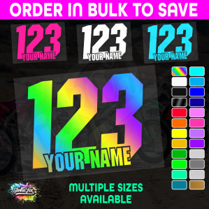 CUSTOM MX Race Number