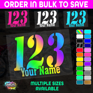 CUSTOM MX Race Number