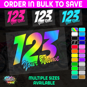 CUSTOM MX Race Number