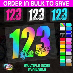 CUSTOM MX Race Number