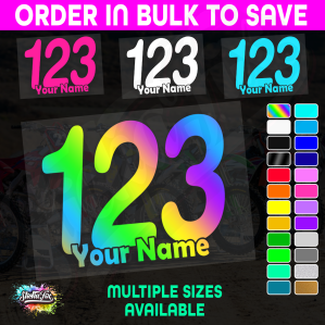 CUSTOM MX Race Number