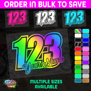 CUSTOM MX Race Number