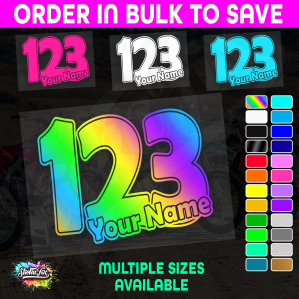 CUSTOM MX Race Number