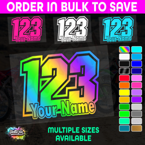 CUSTOM MX Race Number