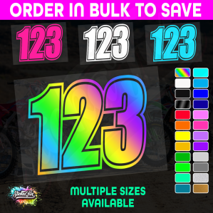 CUSTOM MX Race Number