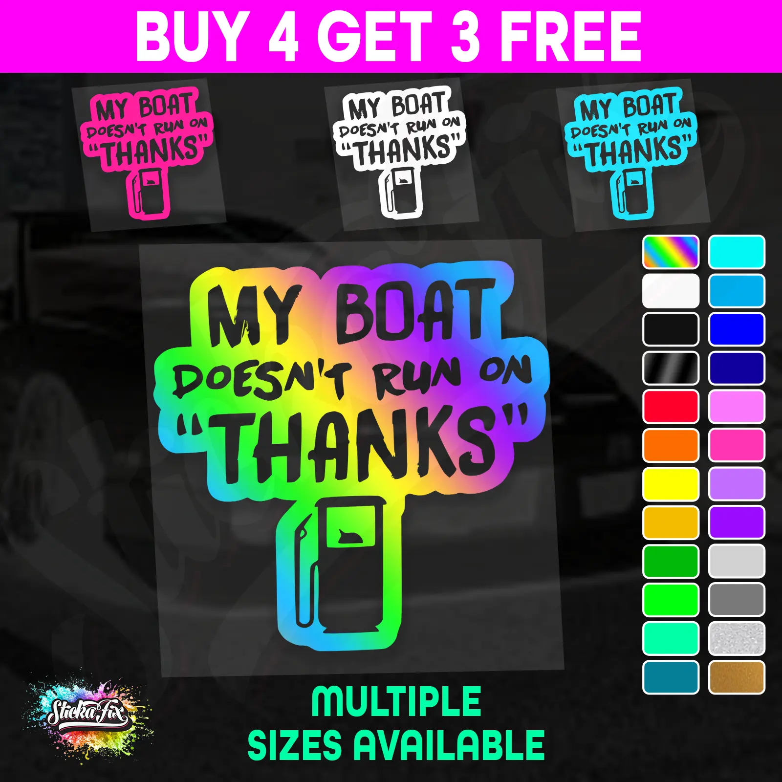 My Boat Doesnt Run On Thanks