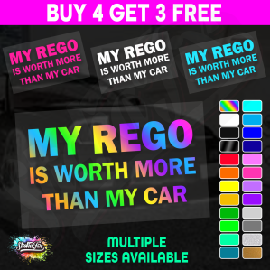 My Rego Is Worth More Than My Car