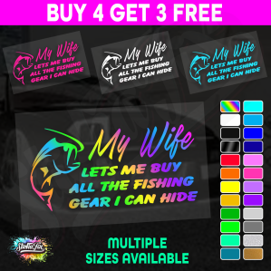 My Wife Lets Me Buy Fishing Gear