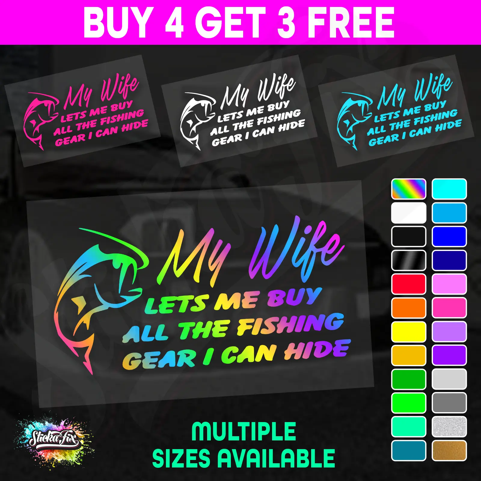My Wife Lets Me Buy Fishing Gear