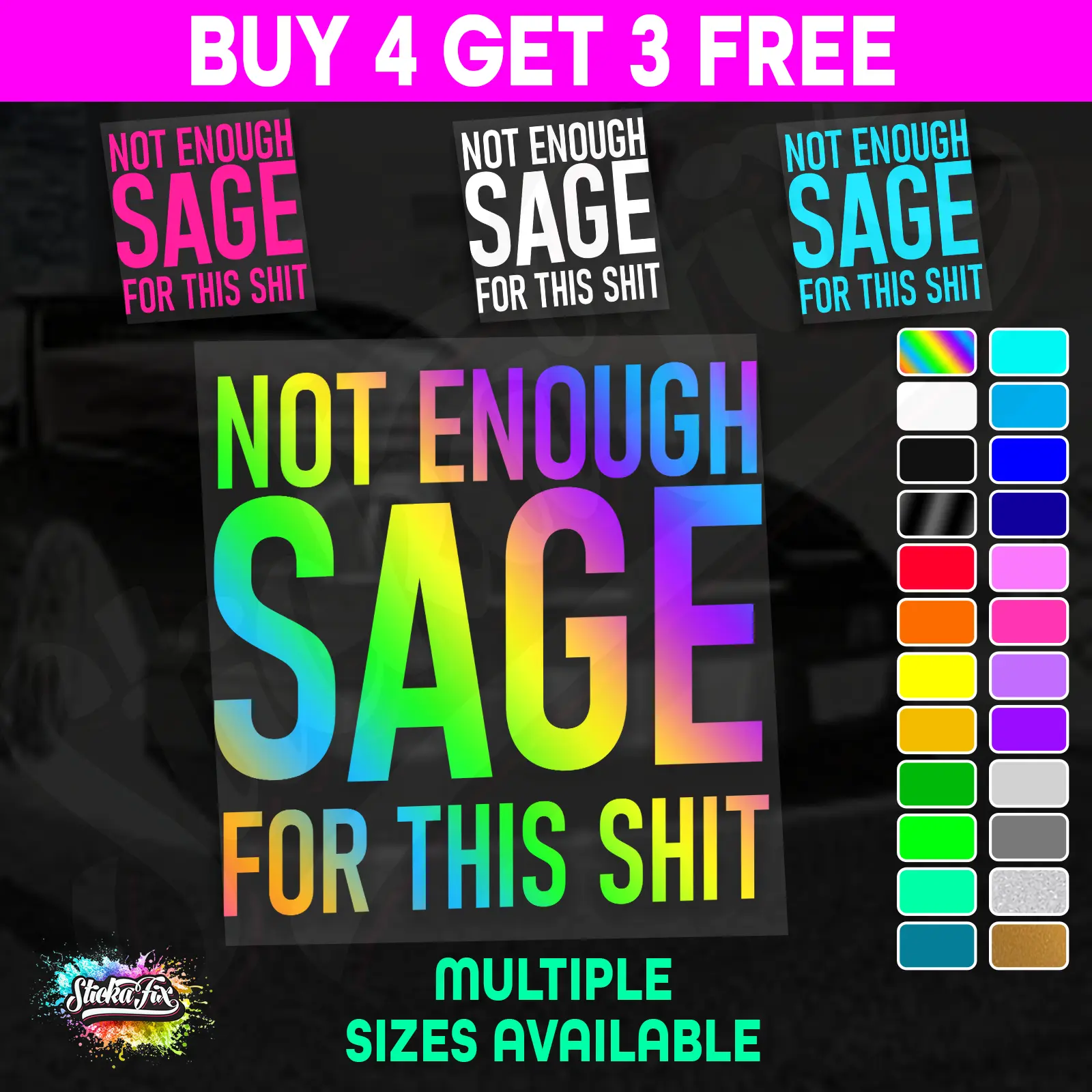 Not Enough Sage For This Shit