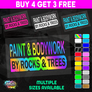 Paint And Body Work By Rocks And Trees - Image 1
