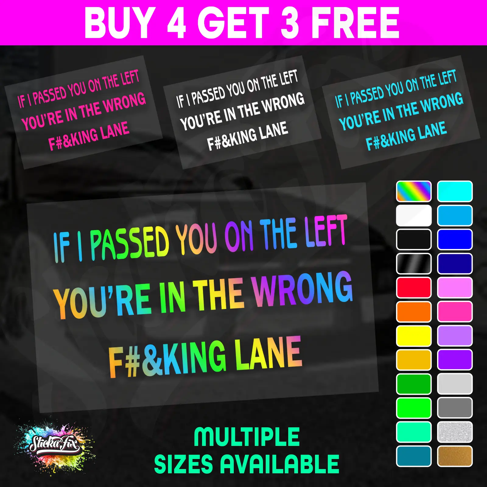 Passed On Left Wrong Lane