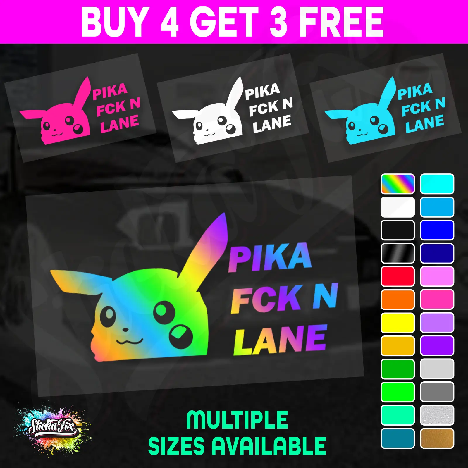 Pika FCKN Lane