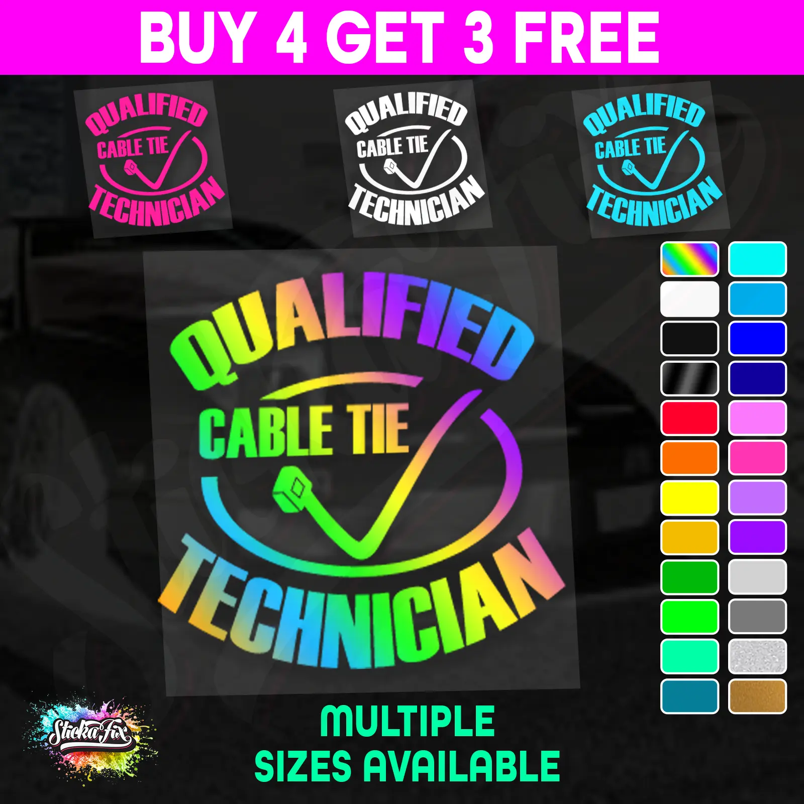 Qualified Cable Tie Technician