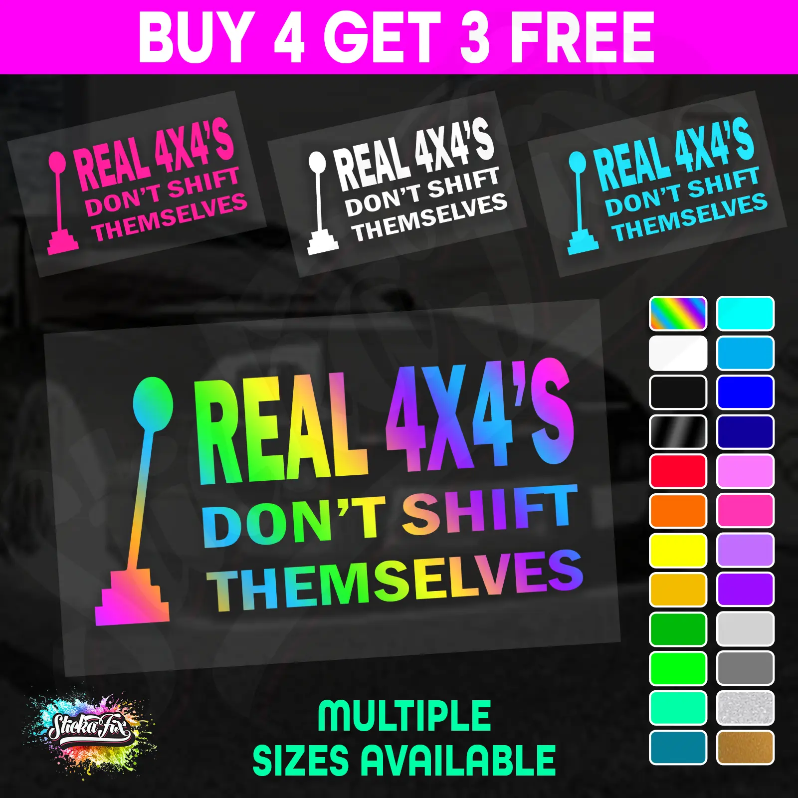 Real 4x4 Dont Shift Themselves