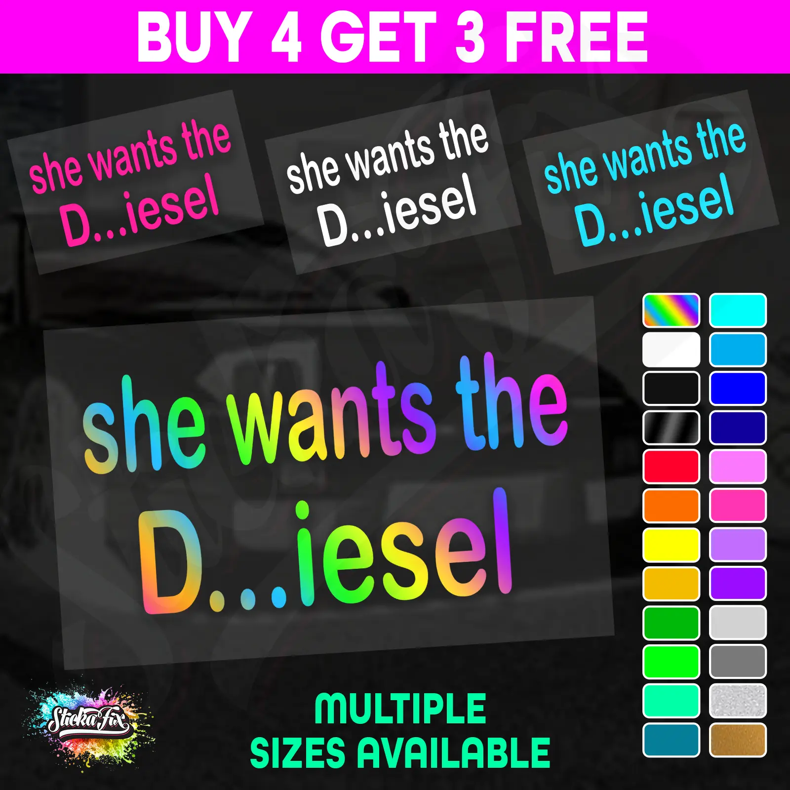 She Wants The Diesel
