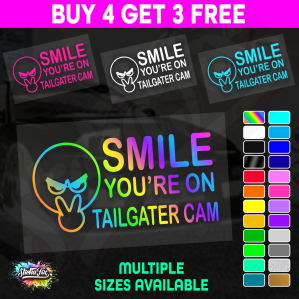 Smile Youre on Tailgater Cam