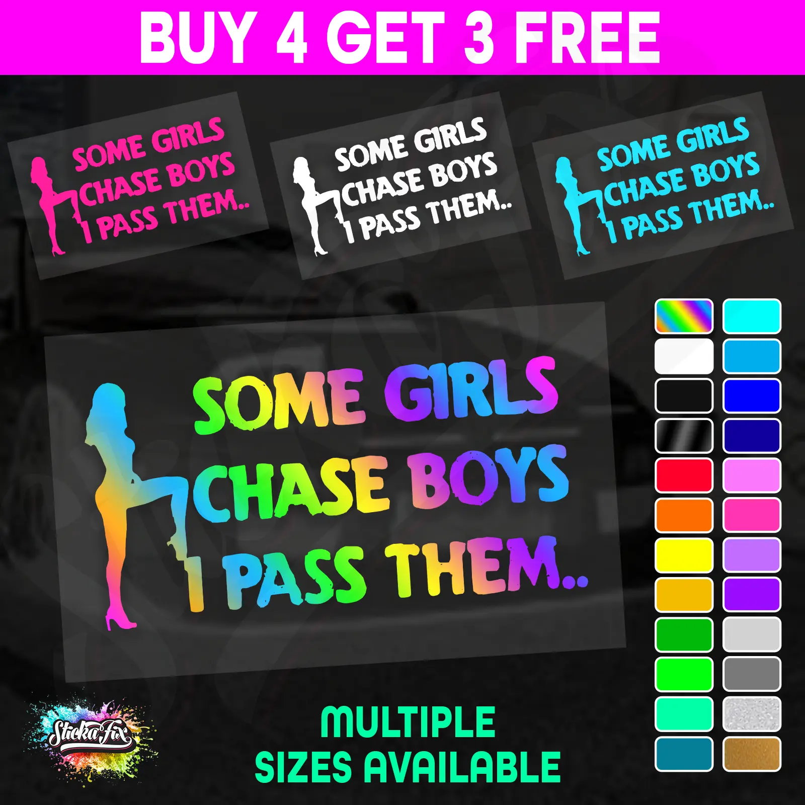 Some Girls Chase Boys I Pass Them