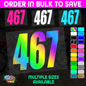 CUSTOM MX Race Number