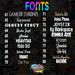 75mm CUSTOM STICKER - Image 6
