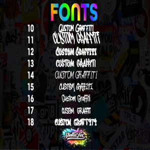 1000mm Custom Graffiti - Image 4