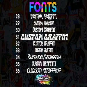 300mm Custom Graffiti - Image 6