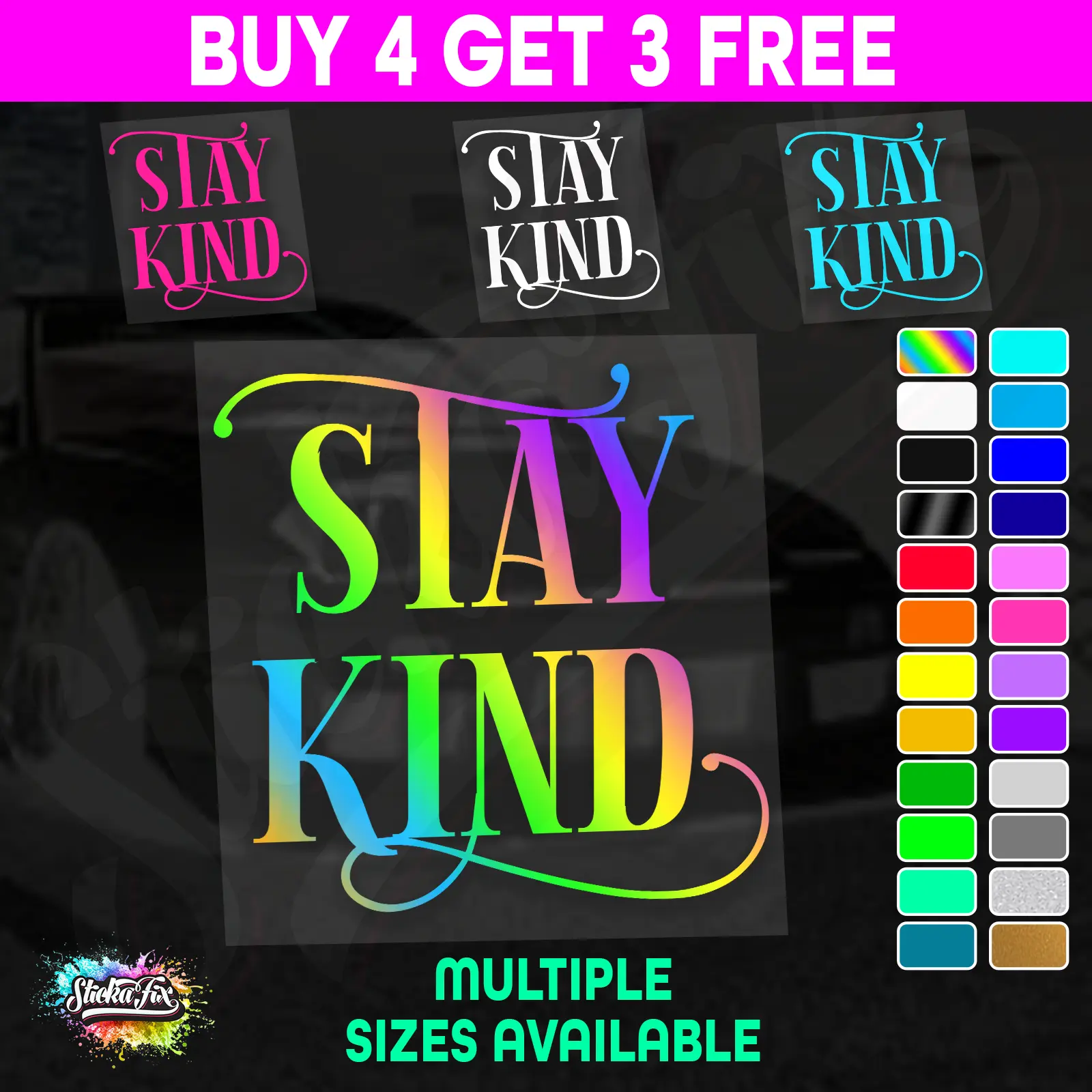 Stay Kind Square