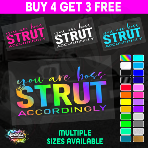 Strut Accordingly