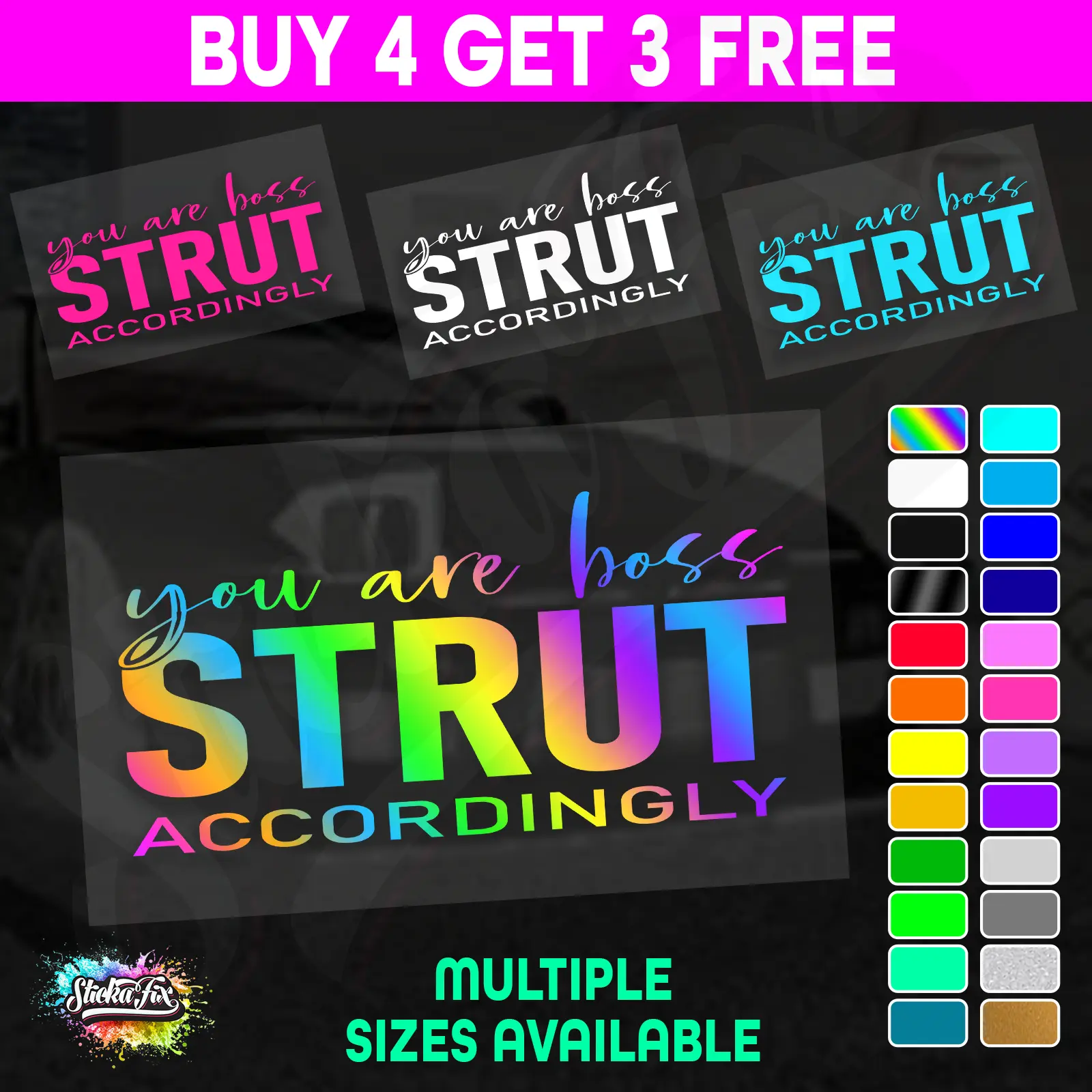 Strut Accordingly