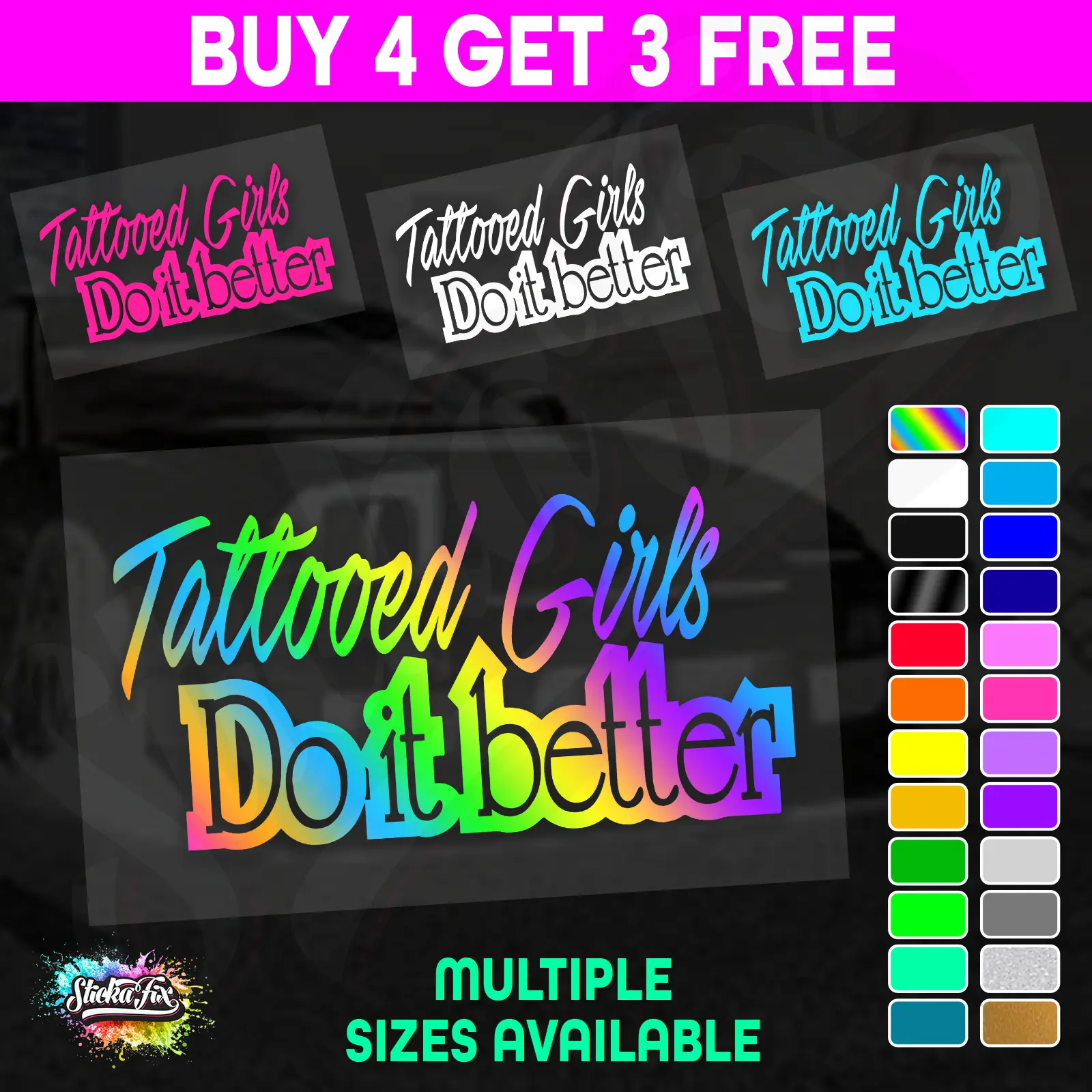 Tattooed Girls Do It Better