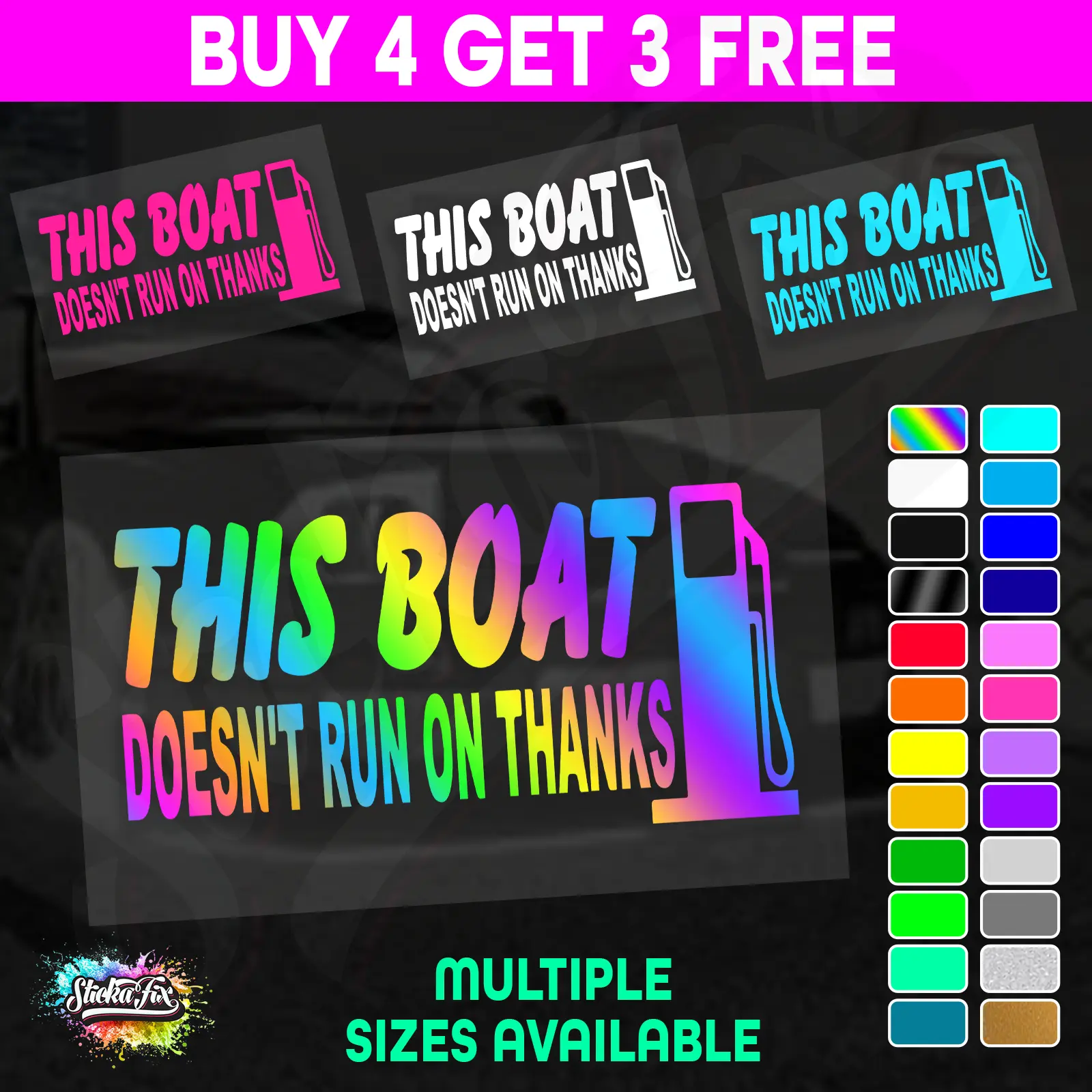This Boat Doesn't Run On Thanks